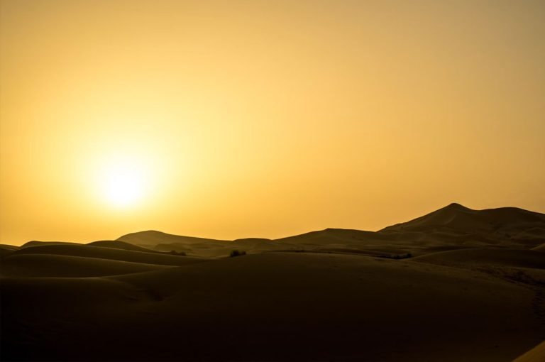 coucher de soleil Dakhla